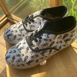 Naruto Shippuden Women’s White Canvas Hot Topic Shoes